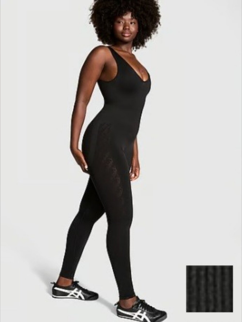 Pink Victroria Secret Seamless Satin Workout Onesie
